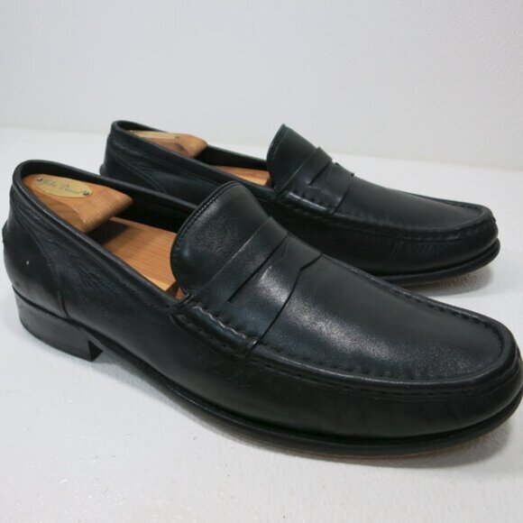 Cole Haan Black Leather Dress Moccasins Loafers Men's footwear Shoes Sz 11 - Picture 7 of 7